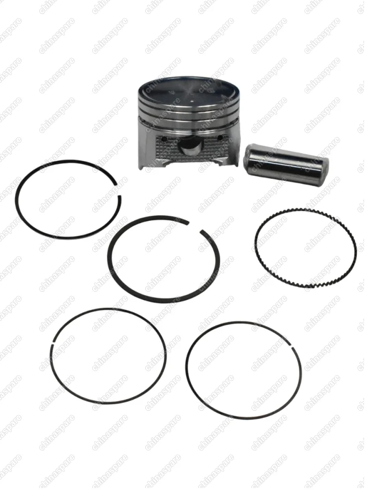 Поршень ДВС с пальцем и кольцами 4G63 R2 +0.5 Great Wall Hover H3 4G63 (продаются комплектом по 4шт)