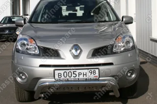 RENK560725 Решетка передняя мини d60 низкая с накладной надписью "KOLEOS" 2011, RENK.56.0725