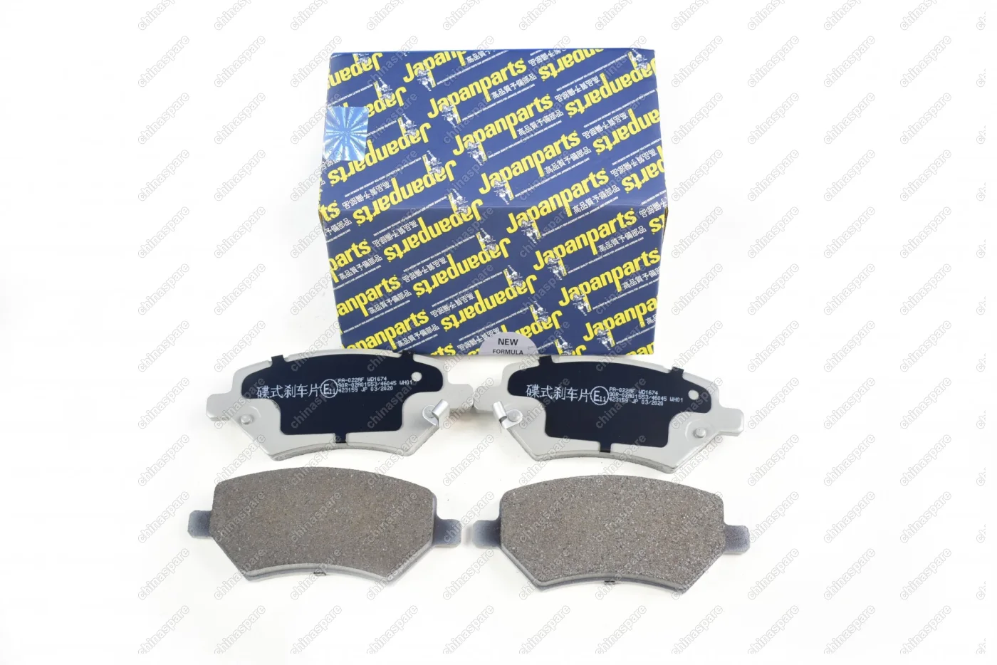 Колодки тормозные передние Japanparts 6GN Chery Fora, Tiggo (Tiggo 2/3)