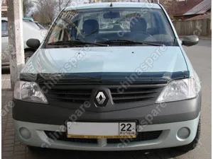 NLDSRELOG0512 Дефлектор капота темный RENAULT LOGAN 2005-2013/VAZ LARGUS Wg. 2012-