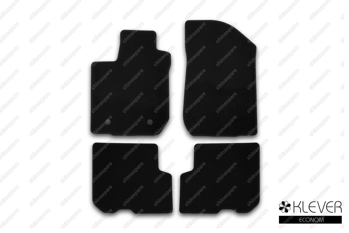 KVR01413101200k Коврики в салон Klever Econom RENAULT Logan 2014->, сед., 4 шт. (текстиль)