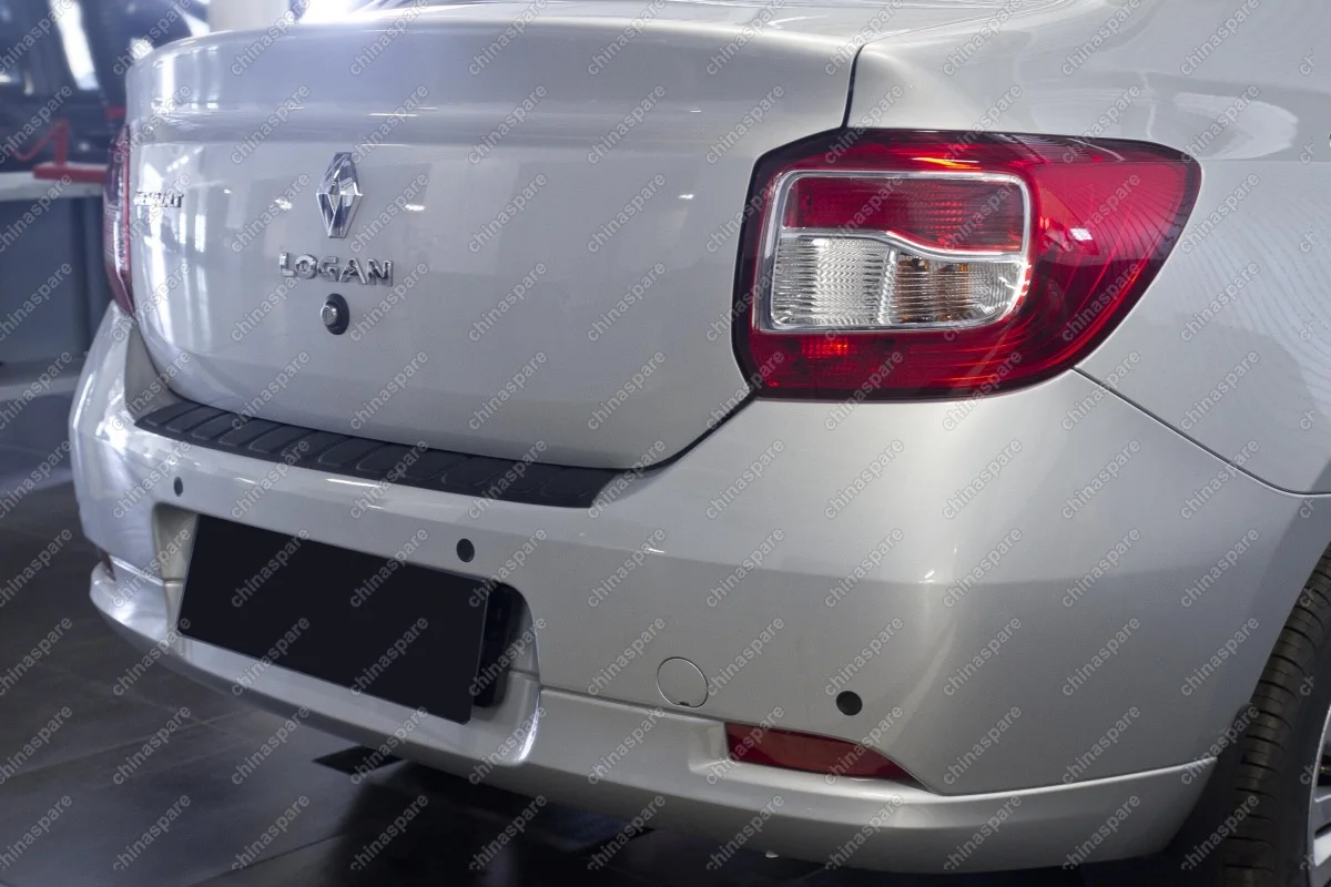 NRL029302 Накладка на задний бампер для Renault Logan 2014-