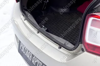 NRL032202 Накладка на порожек багажника для Renault Logan 2014-