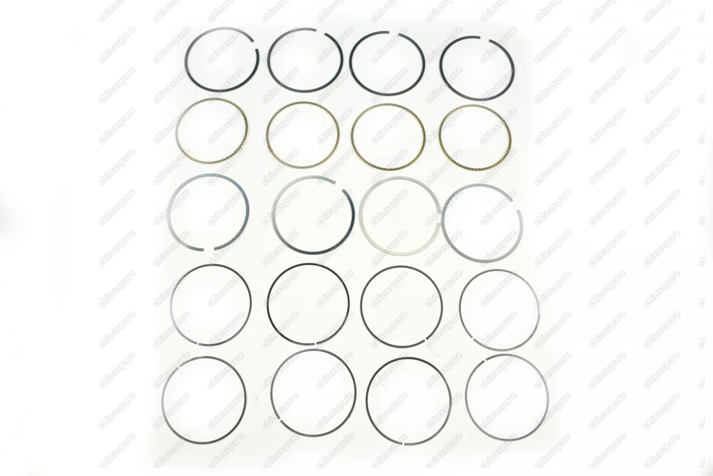 Кольца поршневые (Комплект на мотор) 473 Chery Kimo, QQ6, IndiS +0,5