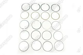 Кольца поршневые (Комплект на мотор) 473 Chery Kimo, QQ6, IndiS +0,5