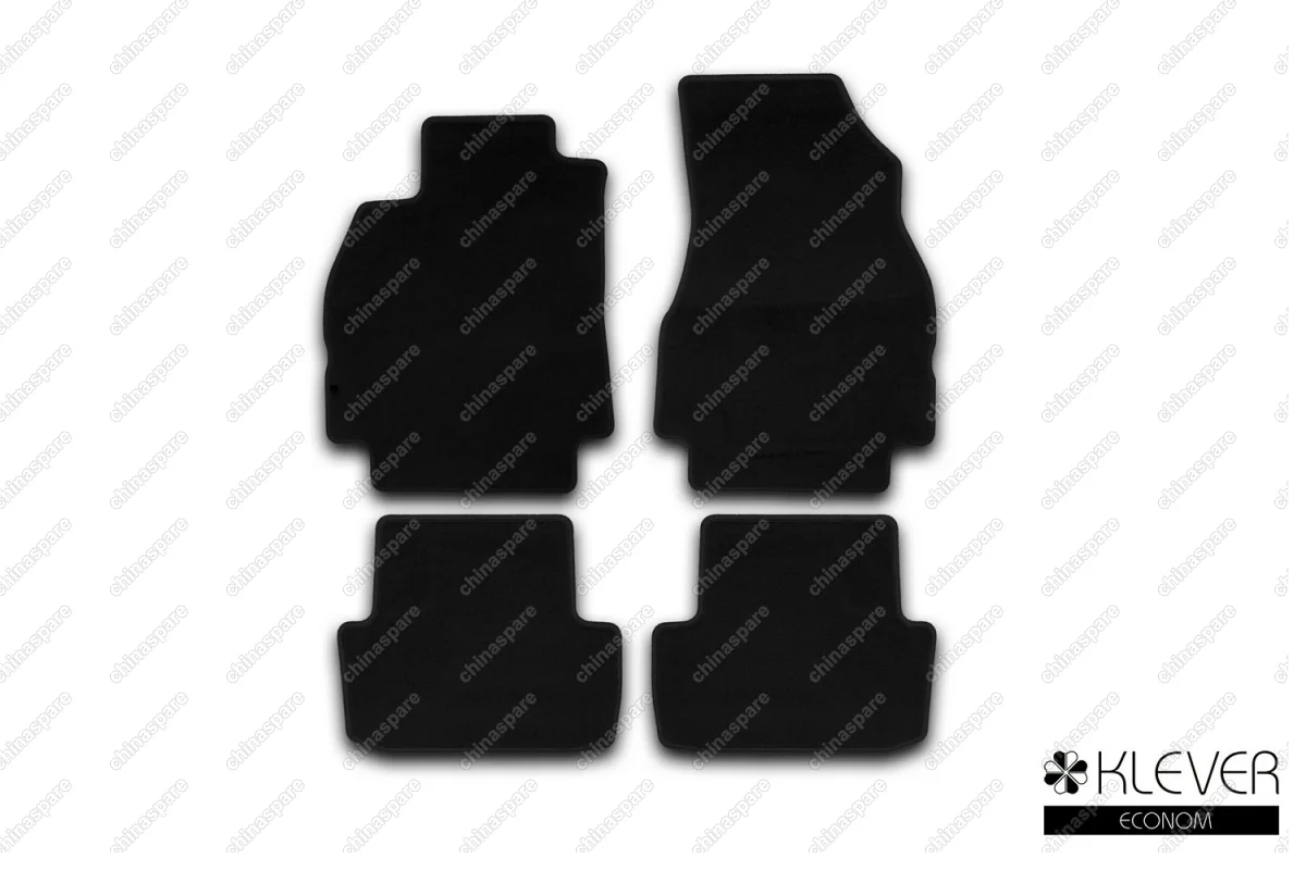 Коврики в салон Klever Econom RENAULT Megane II 2002-2009, сед., 4 шт. (текстиль)