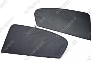 Комплект солнцезащитных шторок на стекла задних дверей Opel Corsa D