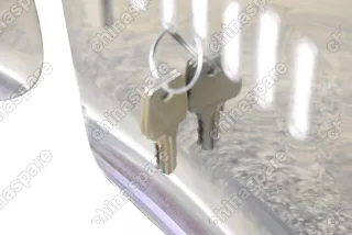 Чехол запасного колеса из нержавеющей стали (Снежная королева 690) Chevrolet Niva