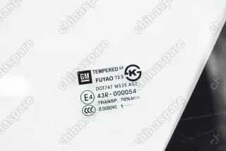 Стекло форточки (уголок) задней левой двери Chevrolet Cruze 4D 09-15/ Chevrolet (Daewoo) Lacetti 4D 09-