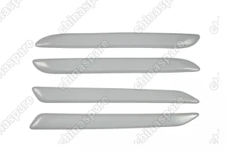 Накладки защитные бампера Chevrolet Aveo 2012 (Sedan)