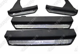 Накладки на порог кузова (Комплект) Kia Soul 2009-2013