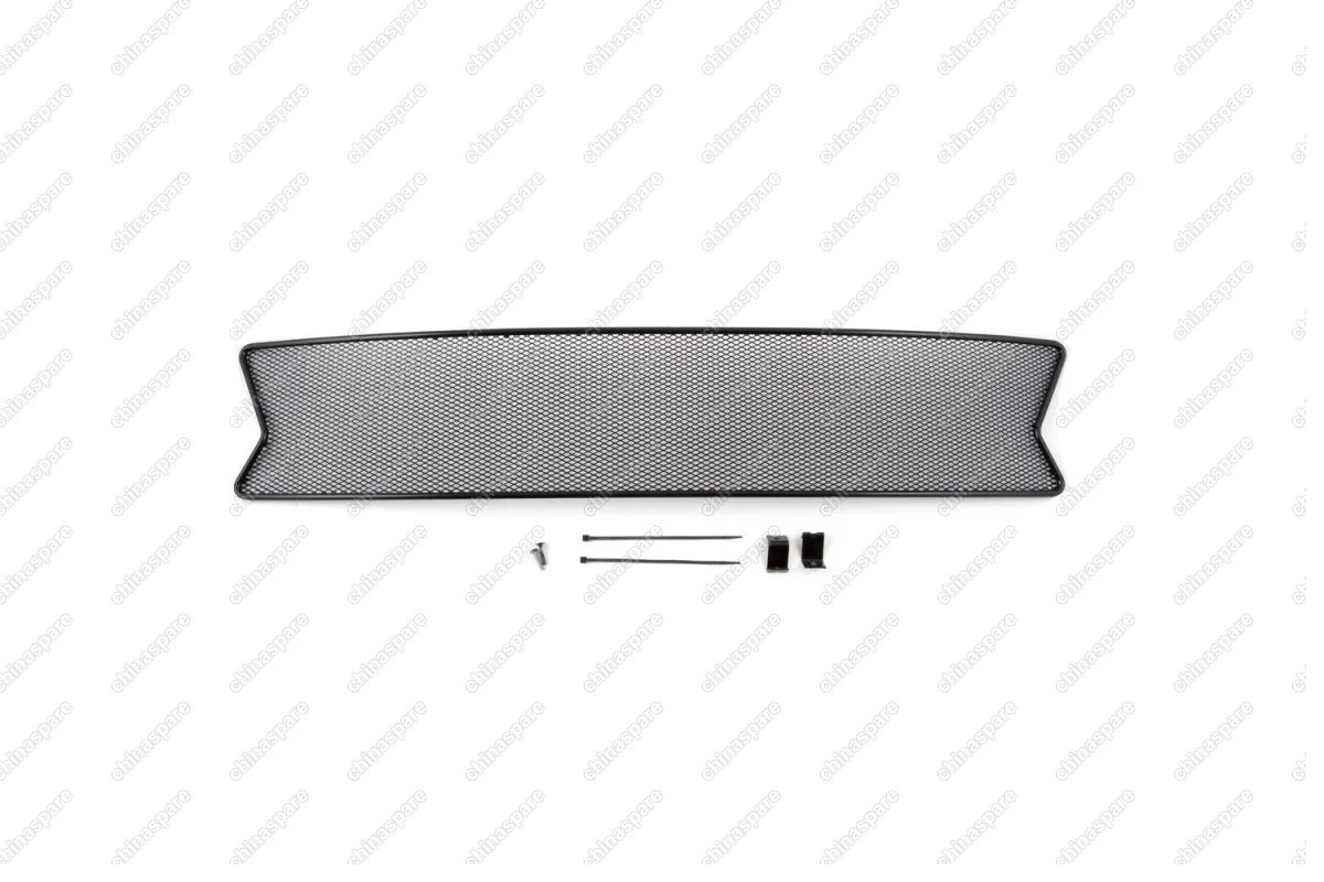 1430514101 Сетка на бампер внешняя для RENAULT Sandero 2014-2018, черн., 10 мм