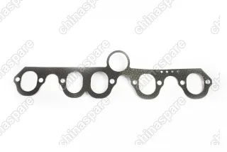 Прокладка Elring впускного коллектора под карбюратор для 5-цилиндрового двигателя Audi 80 B2, 90 / 100, 200 (C3)