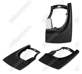 AMF-00 Брызговики универсальные, для легковых автомобилей, черные, 2шт.