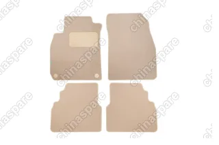 KLEVER04430122112kh Коврики в салон Klever Premium SAAB 9-3 АКПП 2002-2004, сед., 4 шт. (текстиль, бежевые)