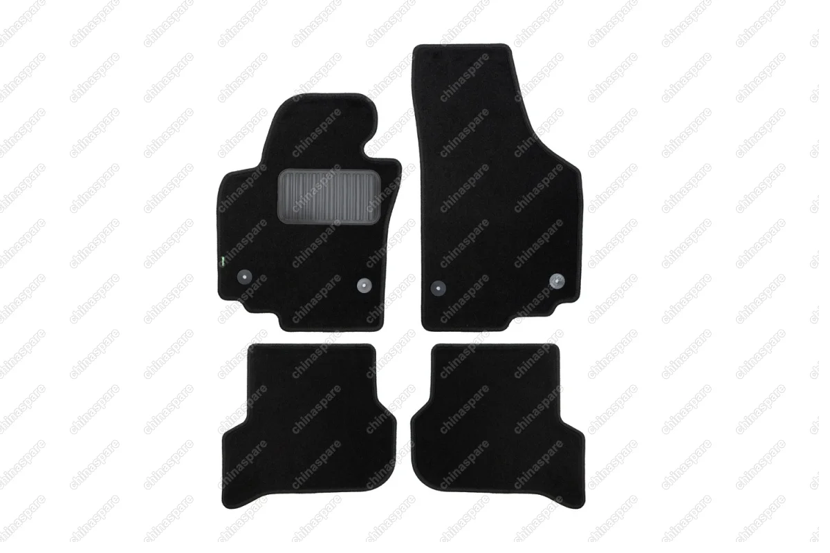 KLEVER02440601210kh Коврики в салон Klever Standard SEAT Altea Freetrack АКПП 2007-2009, мв., 4 шт. (текстиль)