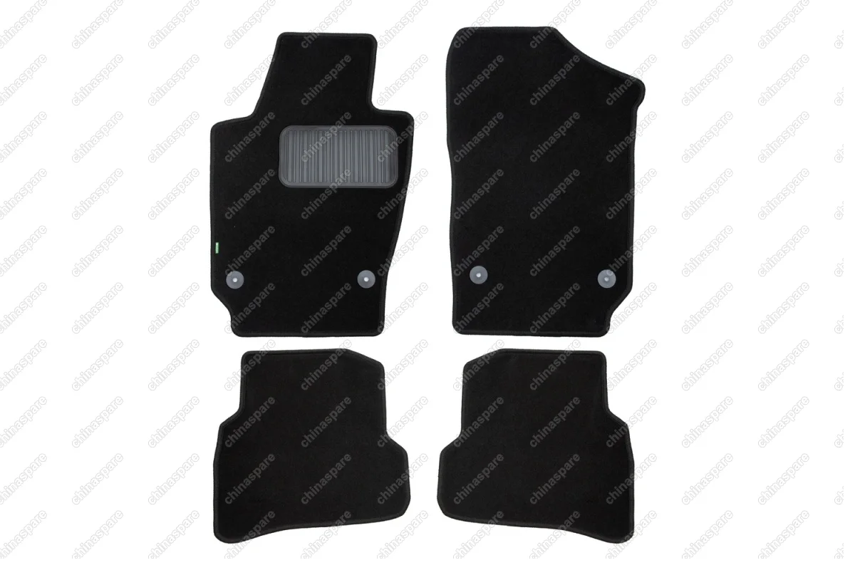 KLEVER02440301210kh Коврики в салон Klever Standard SEAT Ibiza 2008->, хб. (3d, 5d), ун., 4 шт. (текстиль)