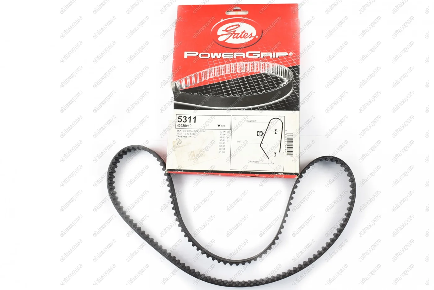 Ремень ГРМ Gates Volkswagen Golf II-III / Polo 1.0-1.3 90