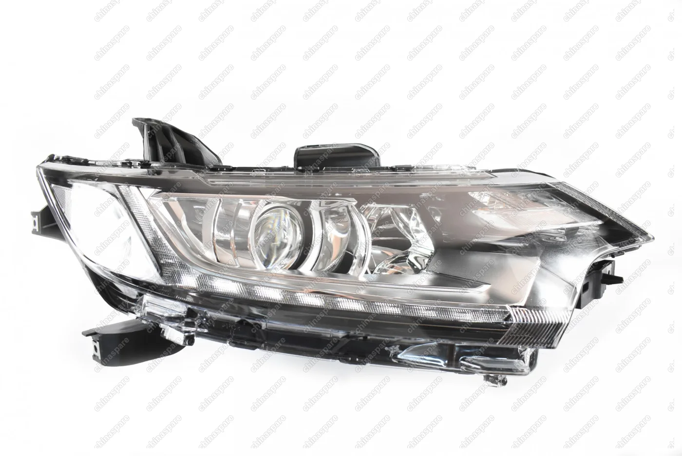 Фара правая Mitsubishi Outlander 15- (ГАЛОГЕН+ДХО LED)