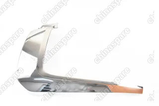 Накладка переднего бампера верхняя правая Mitsubishi Outlander 2015-