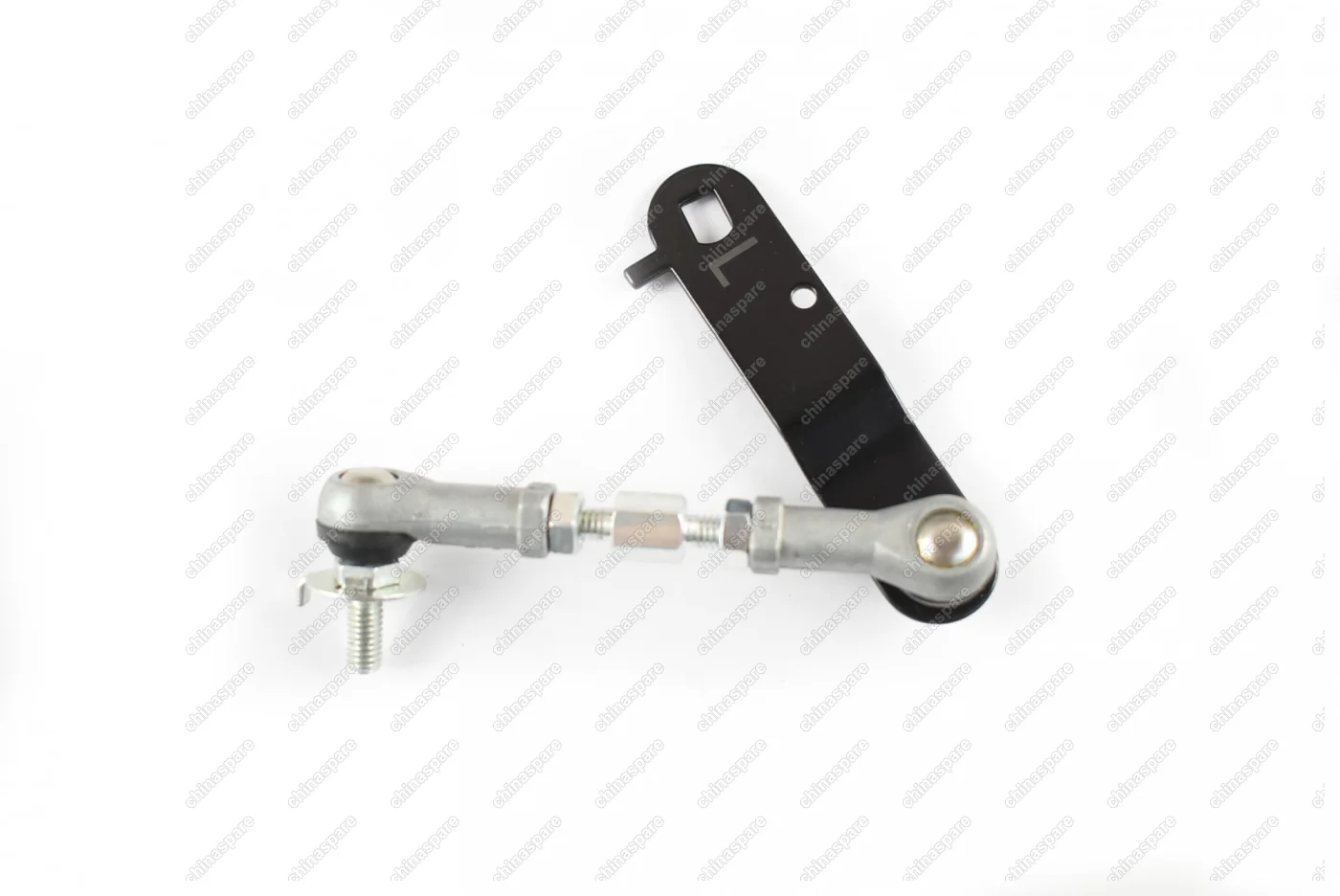 Тяга регулировочная датчика положения кузова левая (с кронштейном) Toyota Land Cruiser Prado 120