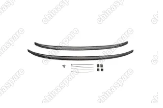 1470814101 Сетка на бампер внешняя для SKODA Octavia A7 2014-2017, 2 шт., черн., 10 мм, с противотуманными фонарями