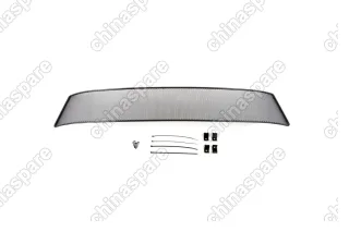 1470914101 Сетка на бампер внешняя для SKODA Octavia A7 2014-2017, черн., 10 мм, с противотуманными фонарями