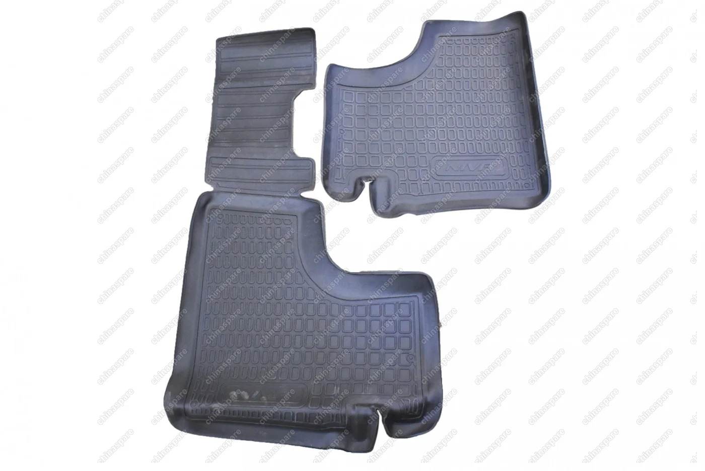 Коврики в салон (резина) Chevrolet Niva (Комплект)