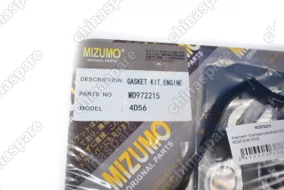 Комплект прокладок двигателя 4D56 Mizumo Mitsubishi L200 IV