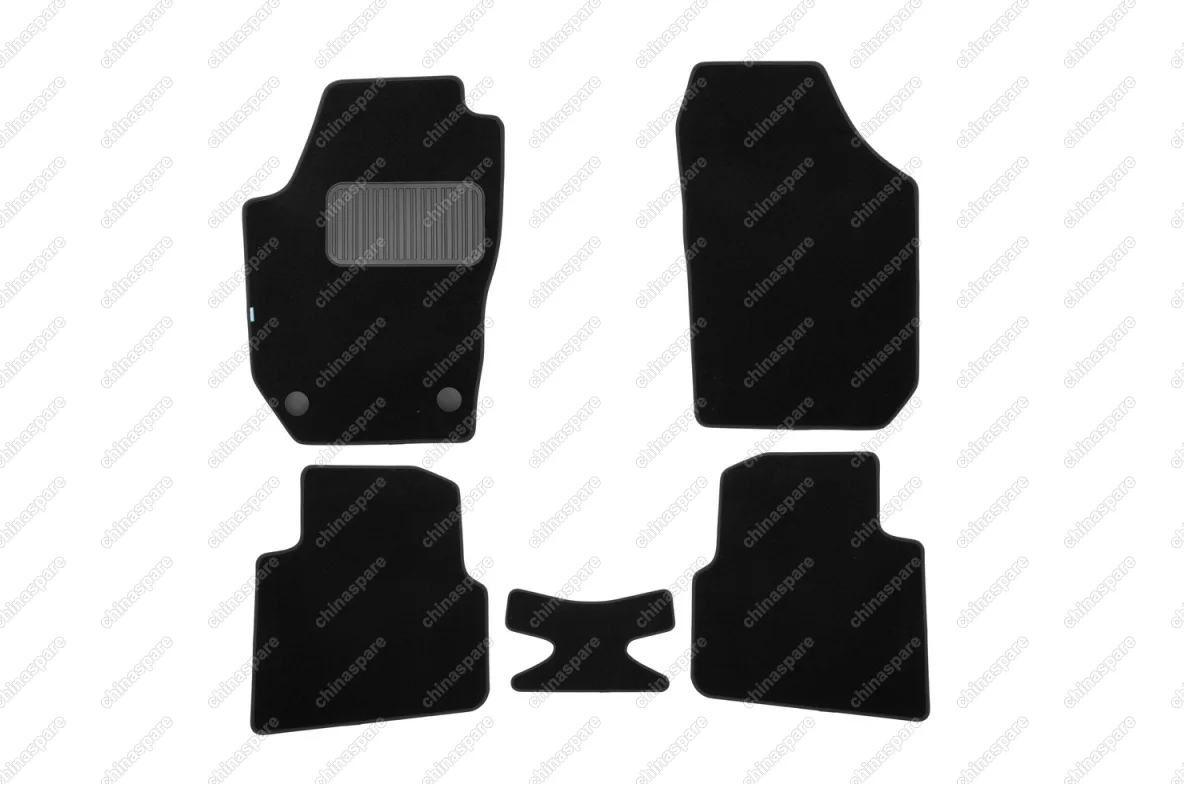 Коврики в салон Klever Premium SKODA Roomster 2006-2015, ун., 5 шт. (текстиль)