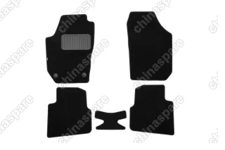 Коврики в салон Klever Premium SKODA Roomster 2006-2015, ун., 5 шт. (текстиль)