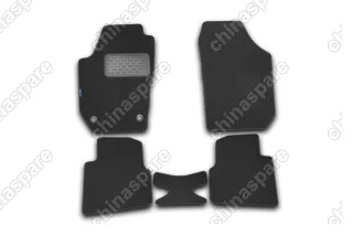 Коврики в салон SKODA Roomster 2006->, ун., 5 шт. (текстиль)