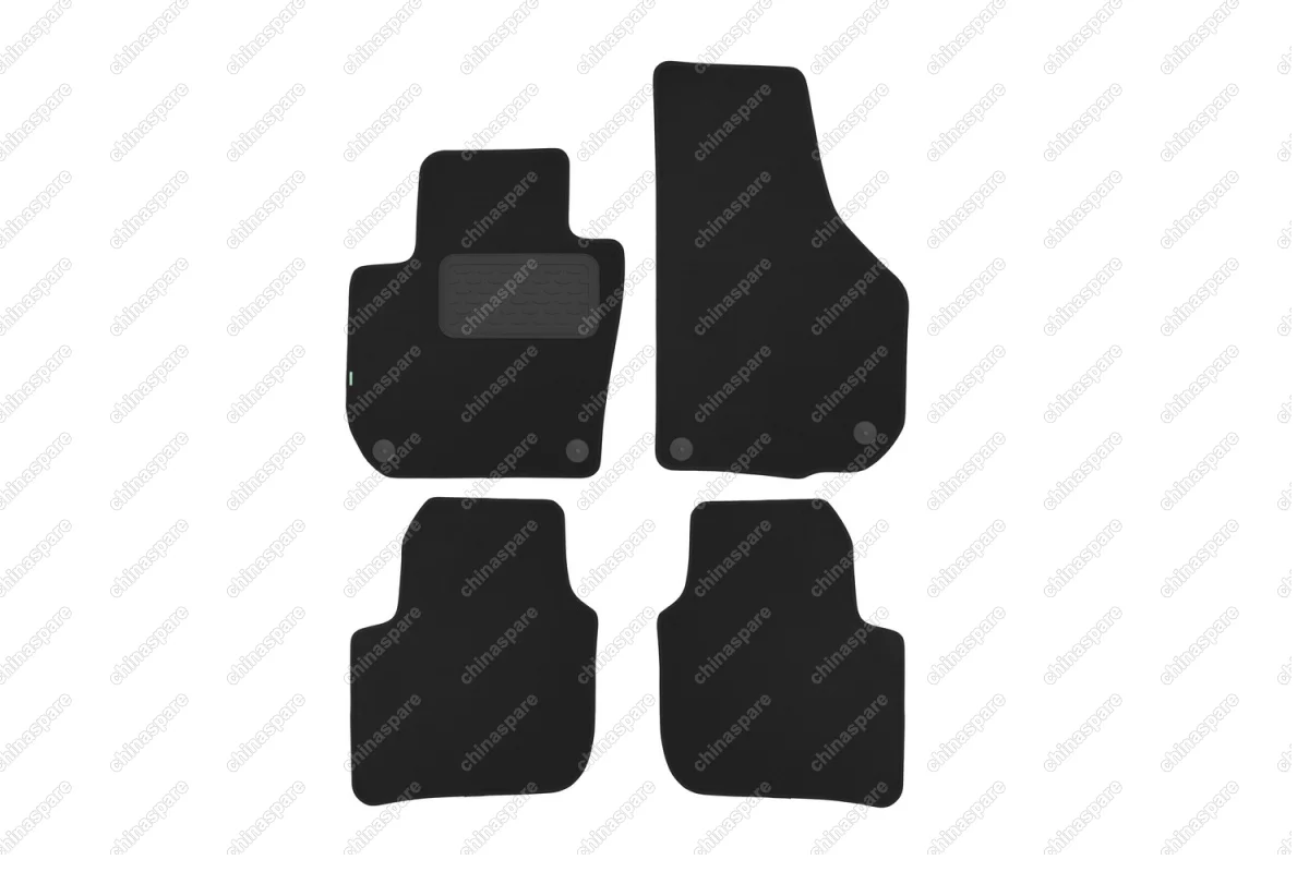 KLEVER02451101210kh Коврики в салон Klever Standard SKODA Superb АКПП 2008-2015, сед., 4 шт. (текстиль)