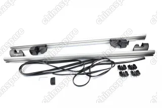 Багажник на рейлинги (алюминий) LUX Chevrolet Niva