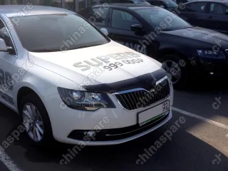 NLDSSCSUP1412 Дефлектор капота темный SKODA SUPERB 2014-2015