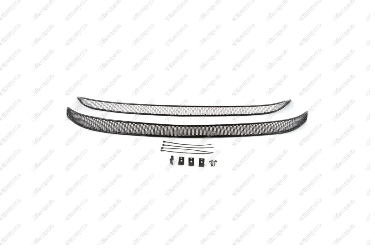 1471415151 Сетка на бампер внешняя для SKODA Superb 2015->, 2 шт., черн., 15 мм