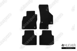 KLEVER01451801200k Коврики в салон Klever Econom SKODA Superb, 2016->, сед., 4 шт. (текстиль)