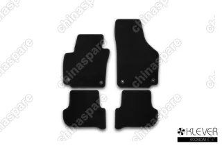 Коврики в салон Klever Econom SKODA Yeti 2009->, кросс., 4 шт. (текстиль)