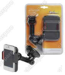 AMS-U-03 Держатель Универсал для телефона на лобовое стекло на короткой штанге