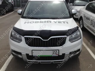 Дефлектор капота темный SKODA YETI 2013-2018