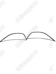 Накладка противотуманной фары (хром) Seat Ibiza IV (комплект)