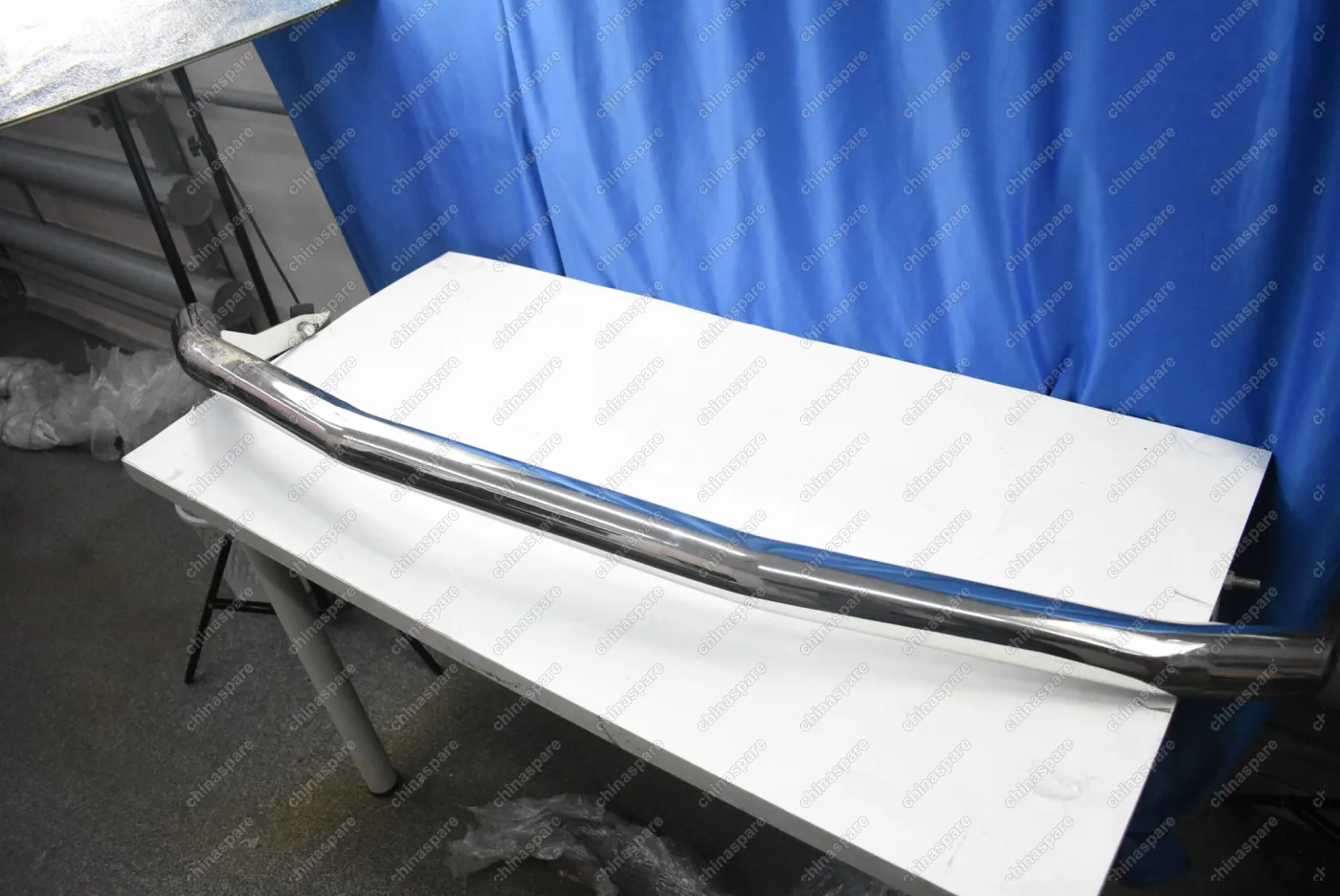 Дуга передняя по низу бампера Kia Sportage 2008-2010