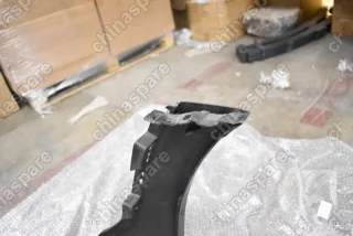 Юбка заднего бампера Kia Sportage 2010- (Уценка)