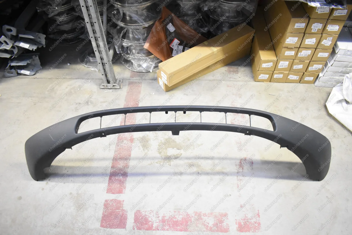 Спойлер переднего бампера Ford Focus II 2005-2008 (уценка)