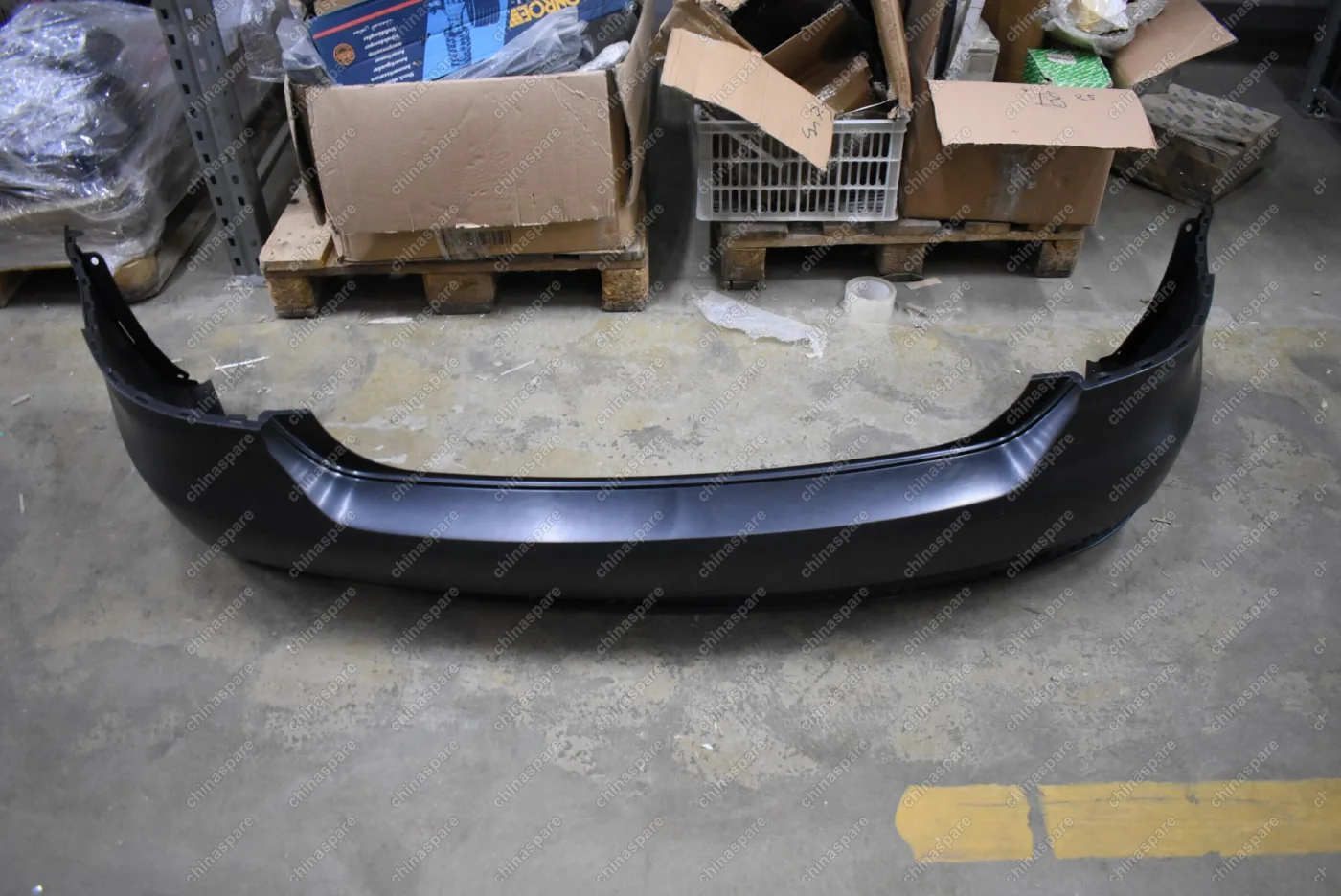 Бампер задний Volkswagen Polo (седан) 2011-2020 (уценка)