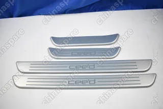 Накладки порогов внутренние (Комплект) Kia Ceed 2007-