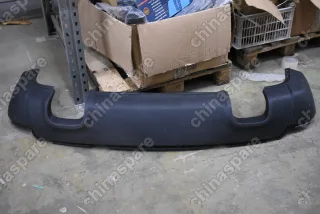 Юбка задняя Kia Sportage 2004-2010 (под две трубы) (уценка)