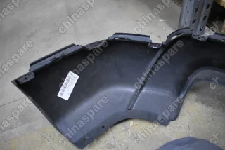 Юбка задняя Kia Sportage 2004-2010 (под две трубы) (уценка)