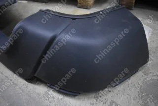 Юбка задняя Kia Sportage 2004-2010 (под две трубы) (уценка)