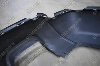 Юбка задняя Kia Sportage 2004-2010 (под две трубы) (уценка)